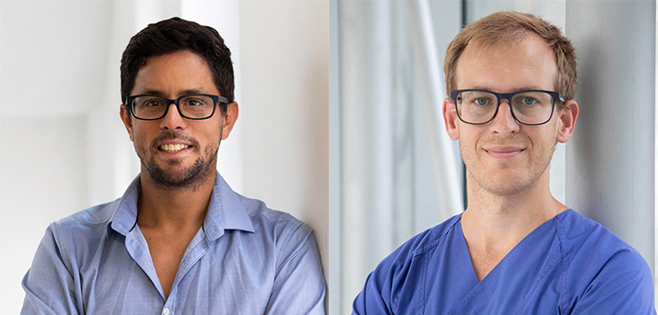 From left: Senior Physician PD Dr. Karsten Königstein and Dr. Patrick Müller.